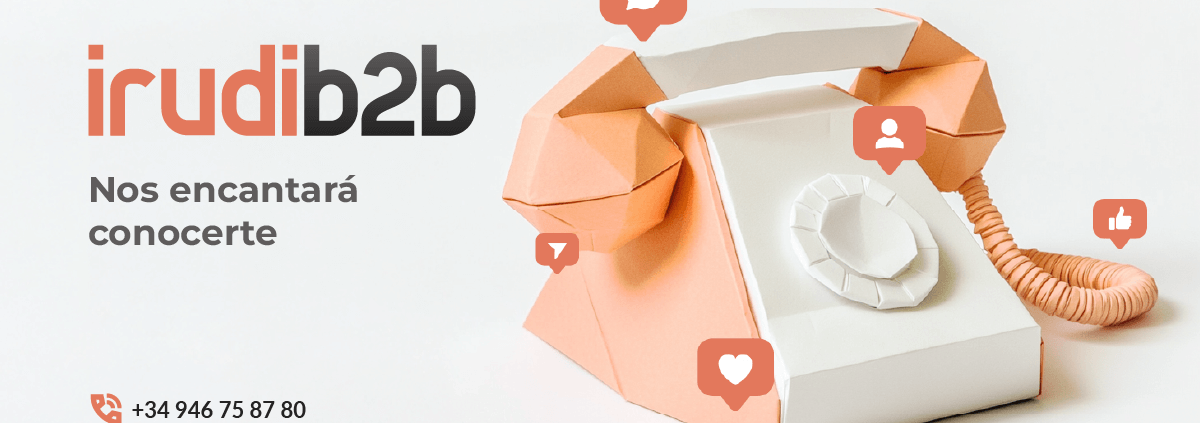Contacta con irudiB2B, nos encantará conocerte